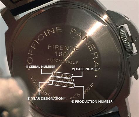 Panerai watch serial numbers